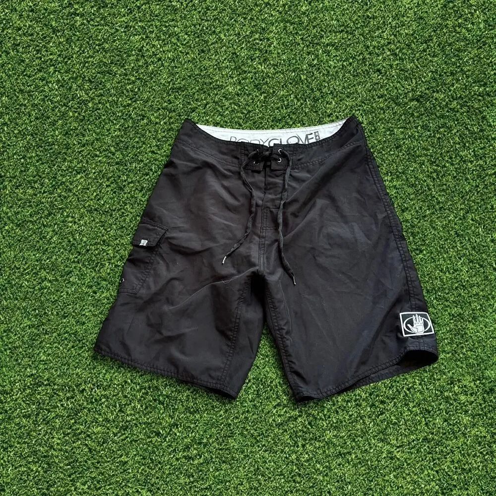 Body Glove VTG 90s/00s baggy embroidered cargo surfwear boardshorts